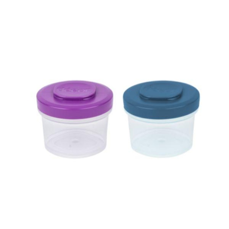 Decor Go Snack Tub Medium Rnd 150ml 2 Pack Ass
