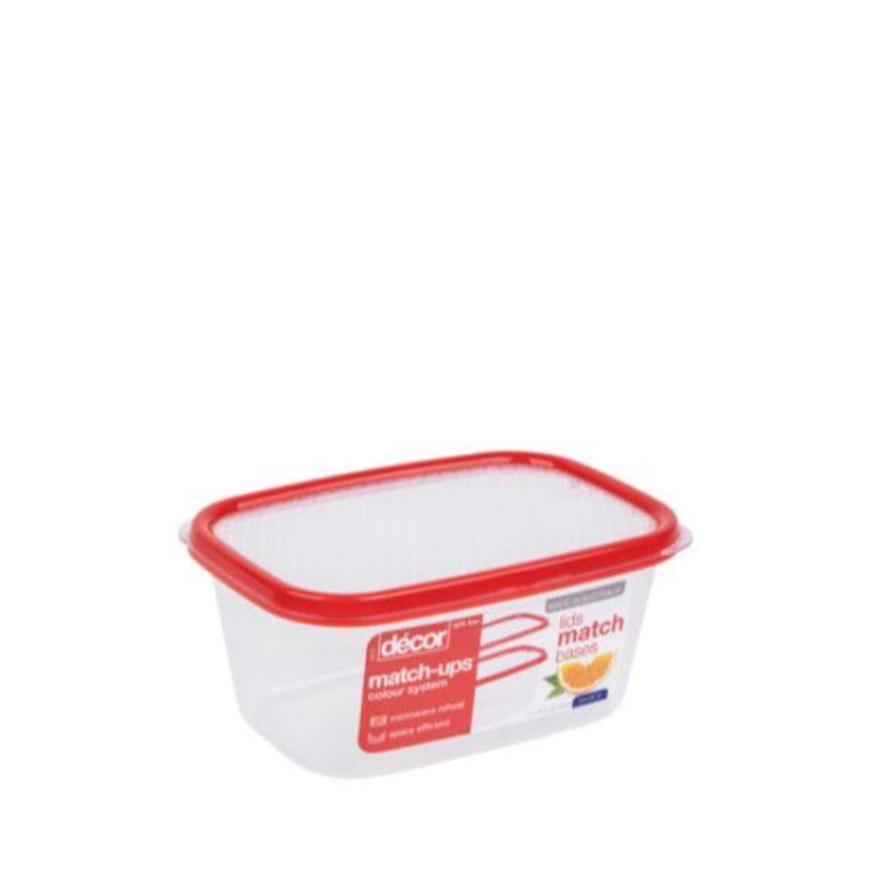 Decor Match-Ups Basics Obl 1l Red