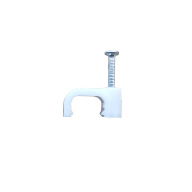 8mm 1.5 Twin & Earth Flat Cable Clips (20)