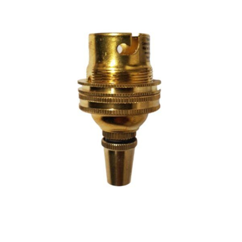 Unswitched Lampholder Brass 1/2 (1)