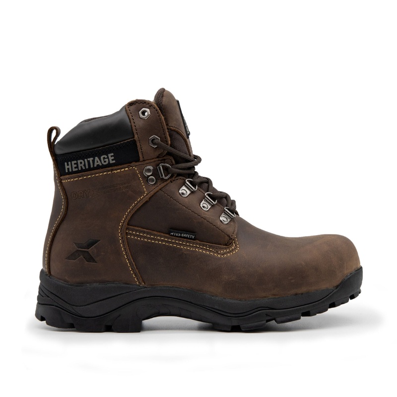 Xpert Heritage Legend Waterproof S3 Safety Boot Brown