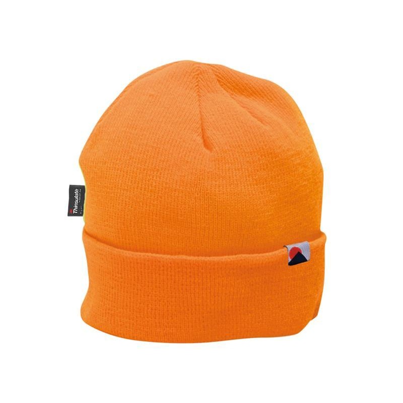 Portwest Hi-Vis Insulatex Knit Cap Orange One Size