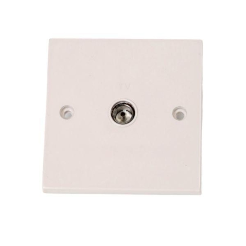 Single Flush T.V. Socket (1)
