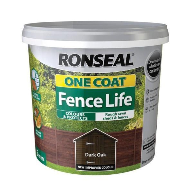 Ronseal One Coat Fencelife 12L – Red Cedar