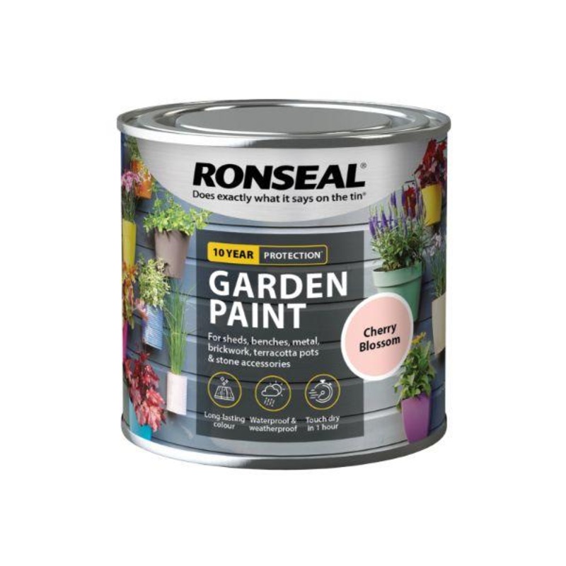 Ronseal Garden Paint Cherry Blossom – 250Ml