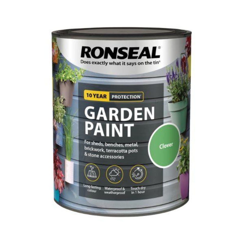 Ronseal Garden Paint Clover – 750Ml