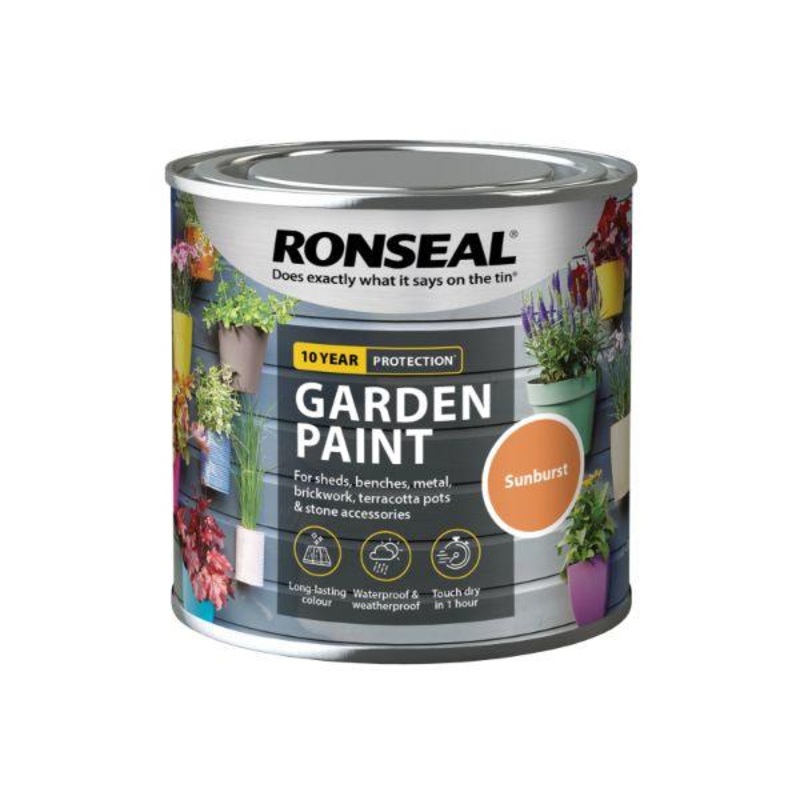 Ronseal Garden Paint Sunburst – 250Ml