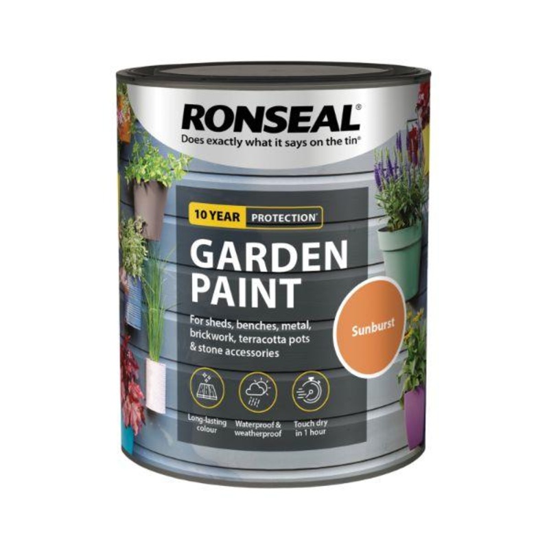 Ronseal Garden Paint Sunburst – 750Ml