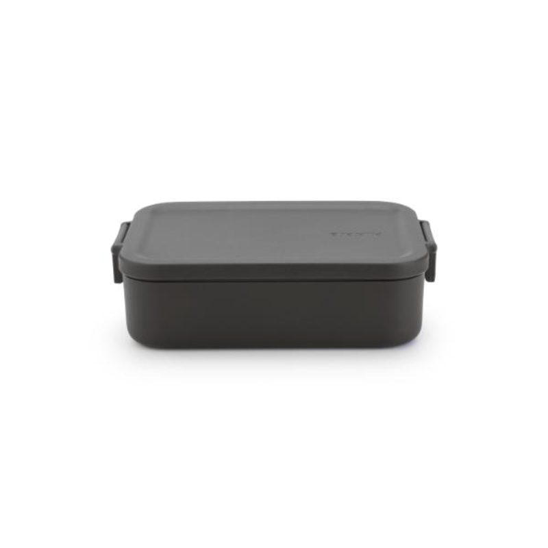 Make & Take Lunch Box, Medium, Plastic – Dark Grey