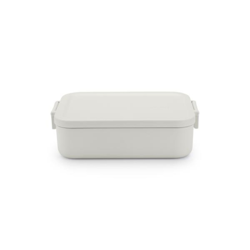 Make & Take Lunch Box, Medium, Plastic – Light Grey