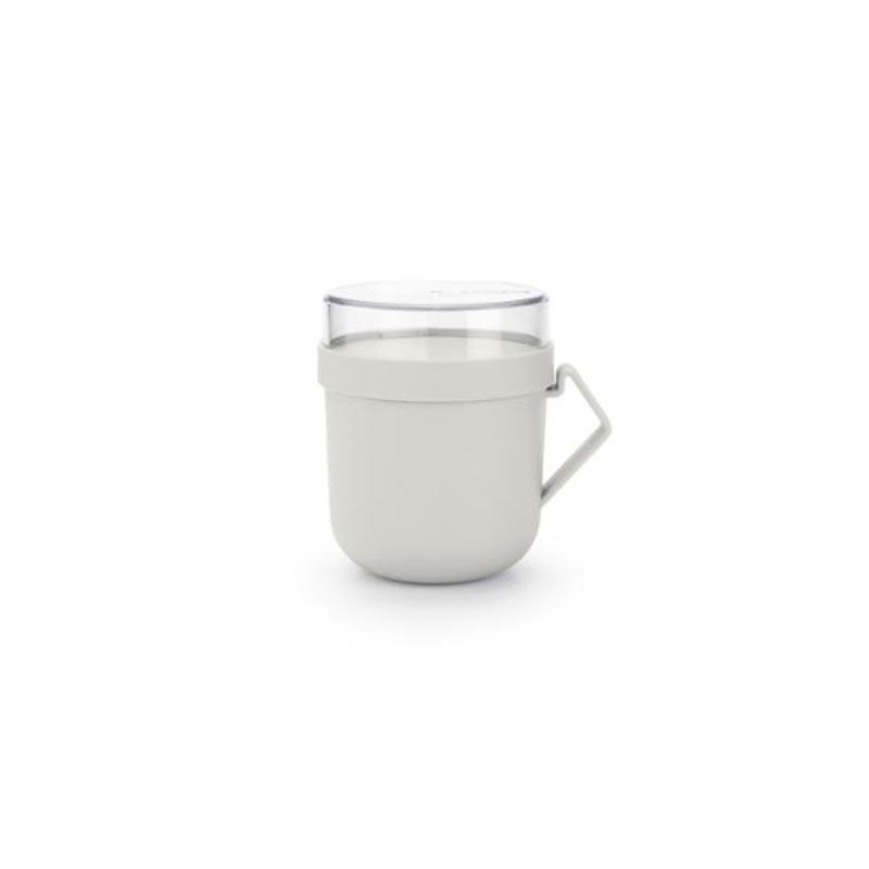 Make & Take Soup Mug, 0,6L, Plastic – Light Grey