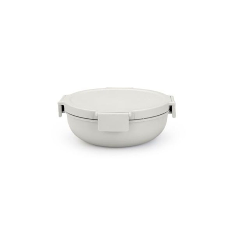 Make & Take Salad Bowl, 1.3L, Plastic – Light Grey