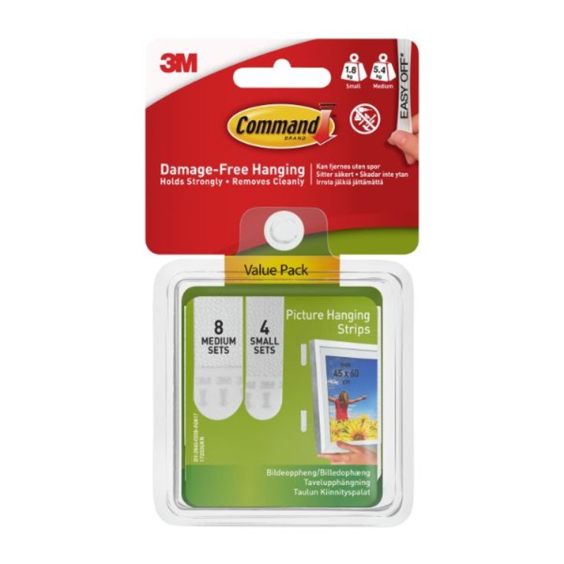 3M Command Picture Hanging (12 Pack)