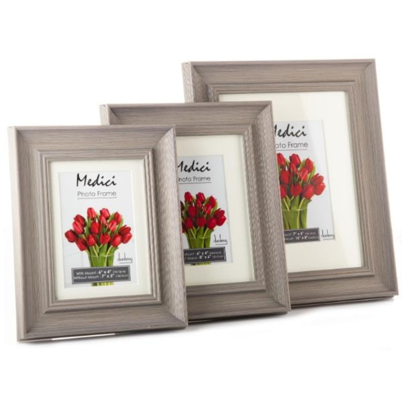 10X12 Grey Frame With Mount