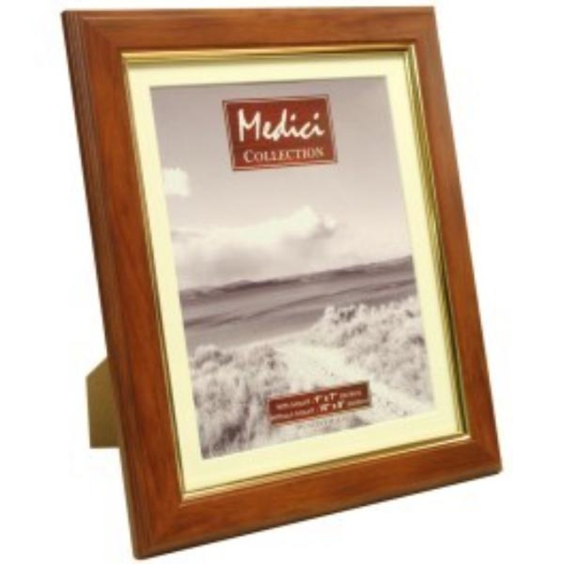 12X10 Rosewood Photo FrameWith Mount
