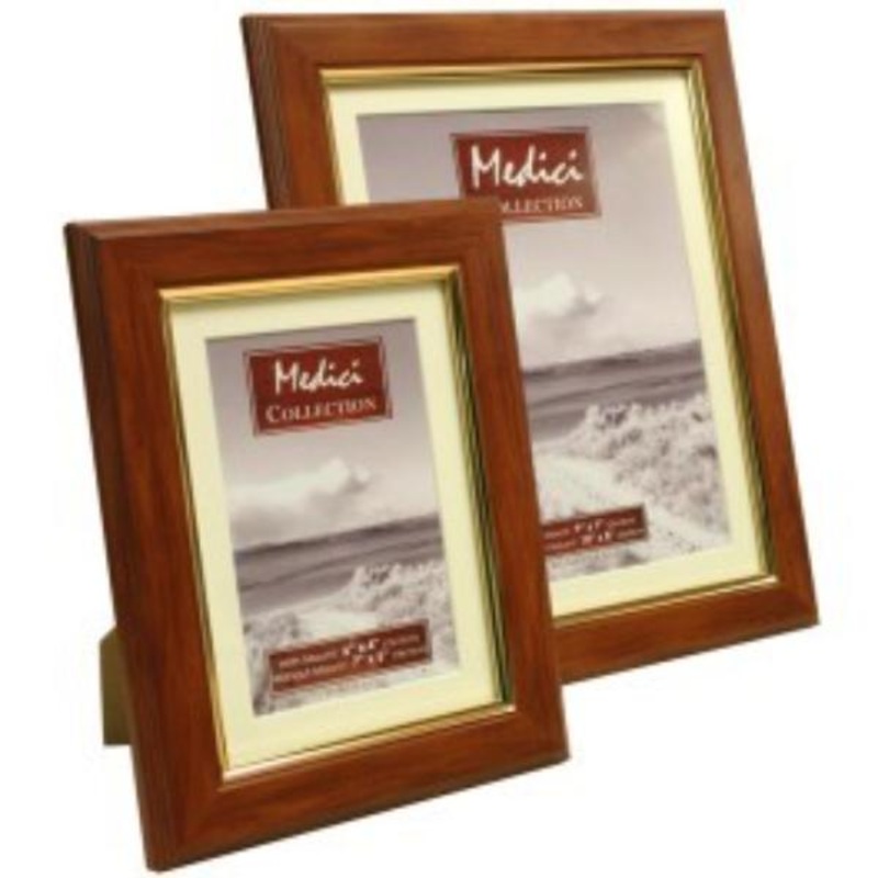 9X7 Rosewood Photo Frame With Mount