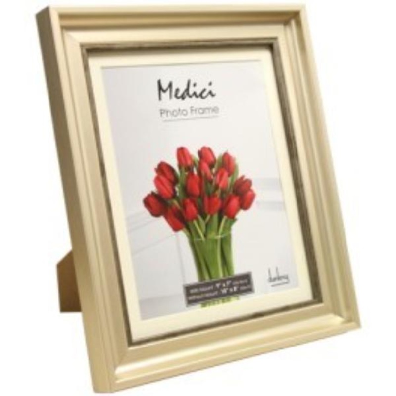 Champagne Frame With Mount 8 X 6