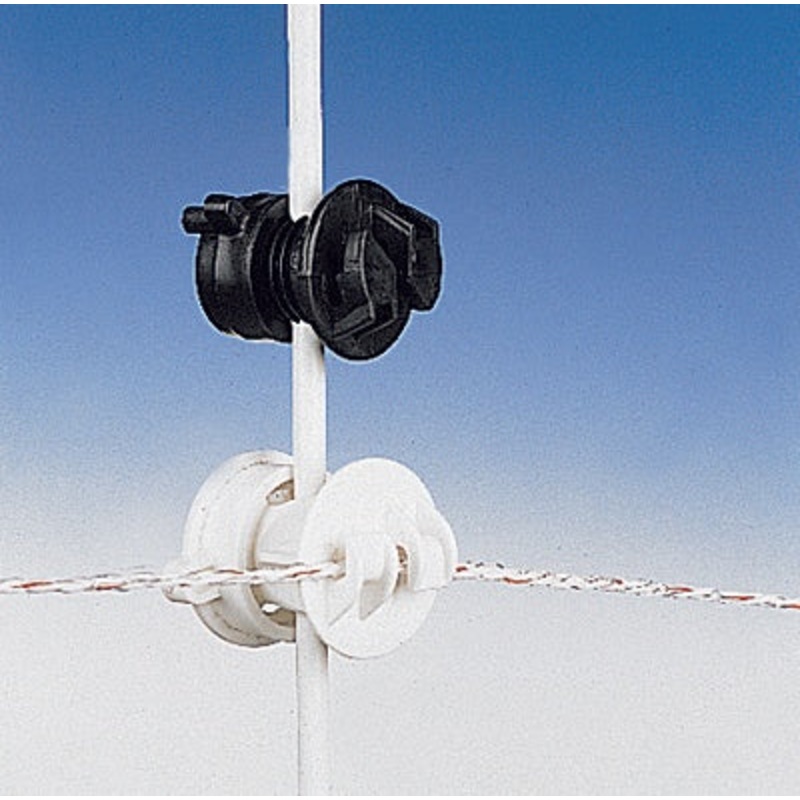 Gallagher Screw-On Insulator 25Pk 5.8” White