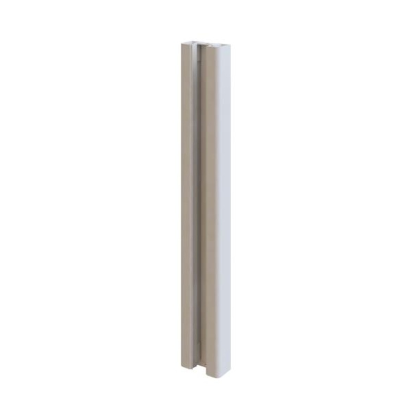 Satus Fence Post & Rail Aluminium 3-Rail Spacer Set (50mm – 330mm – 330mm – 330mm) Matt White