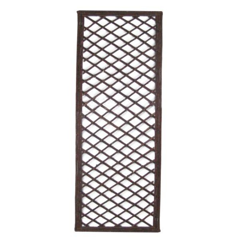 Smart Extra Strong Framed Willow Trellis – Square 1.2 x 0.45m