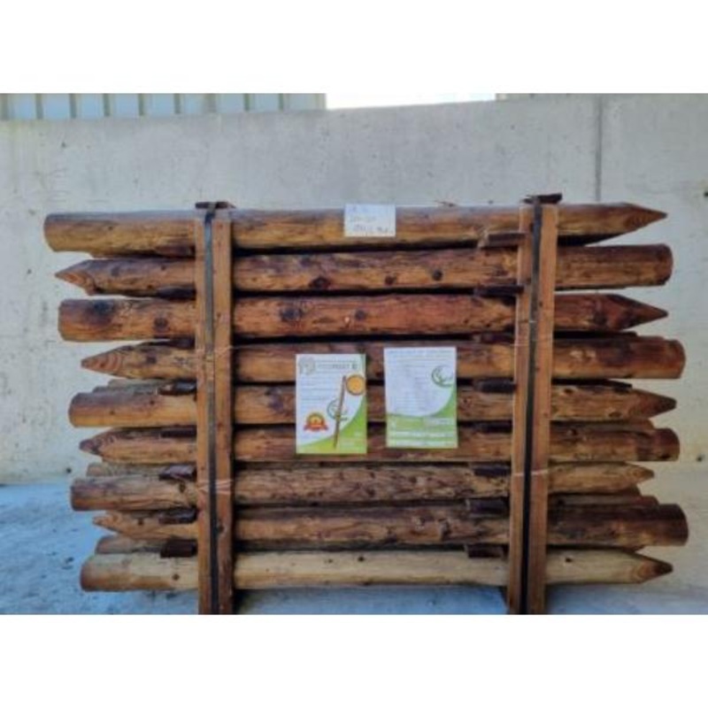 Propost Peeled Fence Post Brown NSAI (1.6m) 5’1/2′ ‘ 5-6
