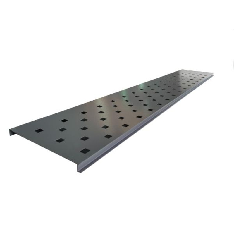 Satus Fence Trellis Panel Square Holes 1780X300mm Merlin Grey