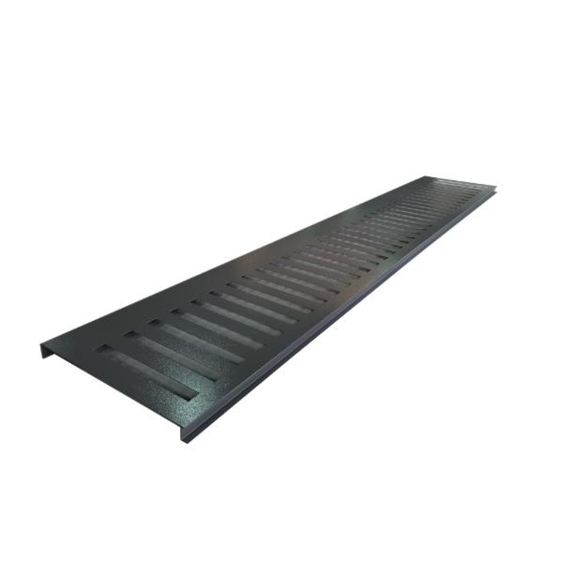 Satus Fence Trellis Panel Vertical Lines 1780X300 Anthracite Grey