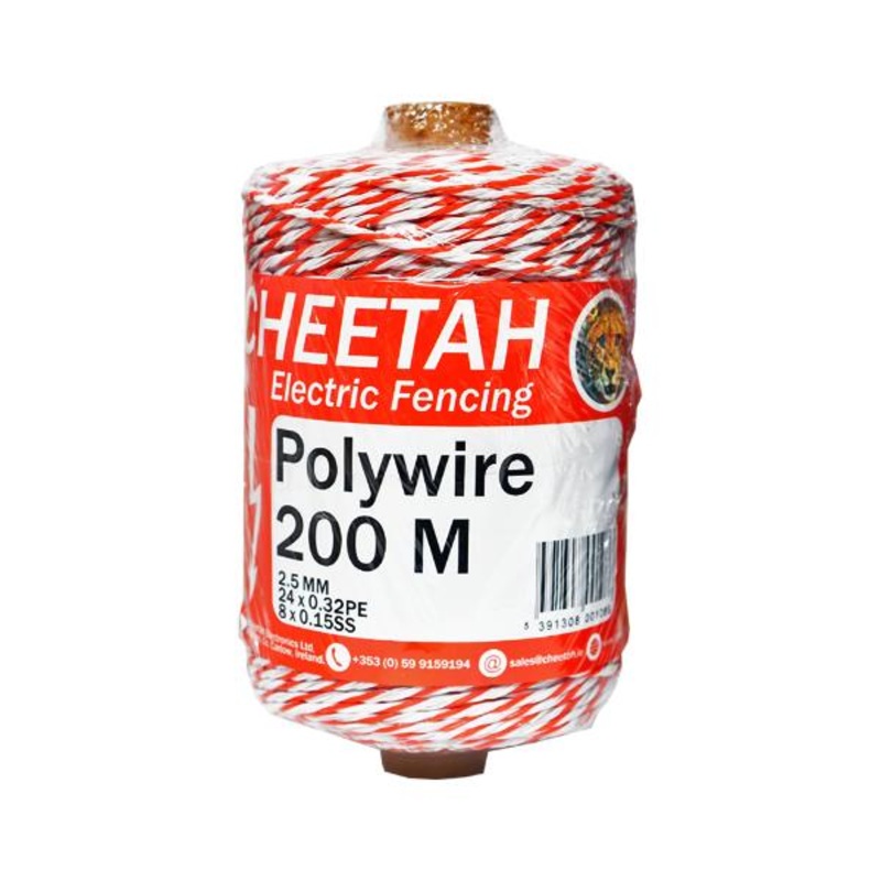 Cheetah Polywire 8 Conductor 200M