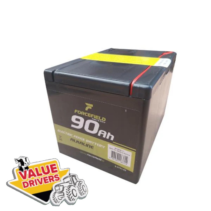 Forcefield Alkaline Fence Battery – 9V 90Ah