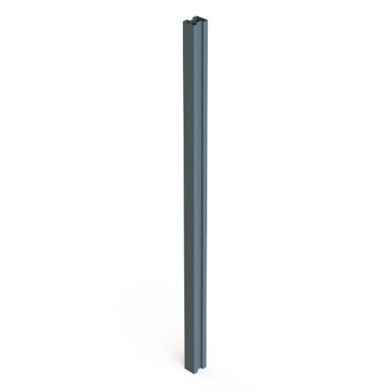 Satus Fence One-Piece Fence Post 2.75m Merlin Grey