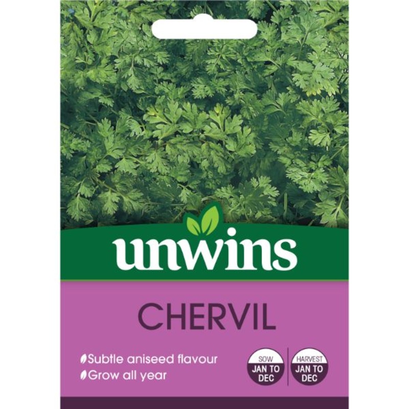 Unwins Seed Packet Herb Chervil