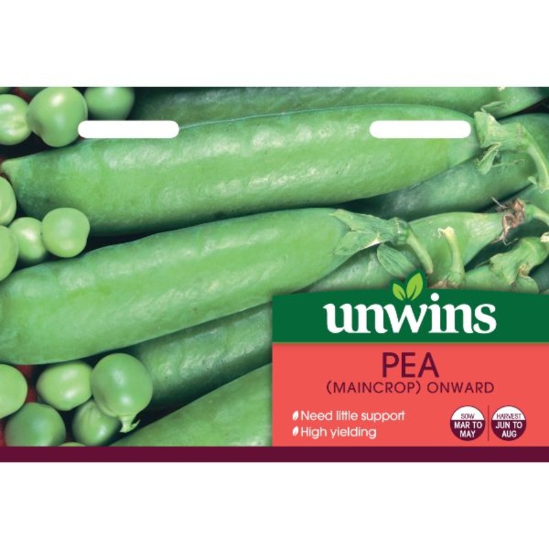 Unwins Seed Packet Pea (Maincrop) Onward