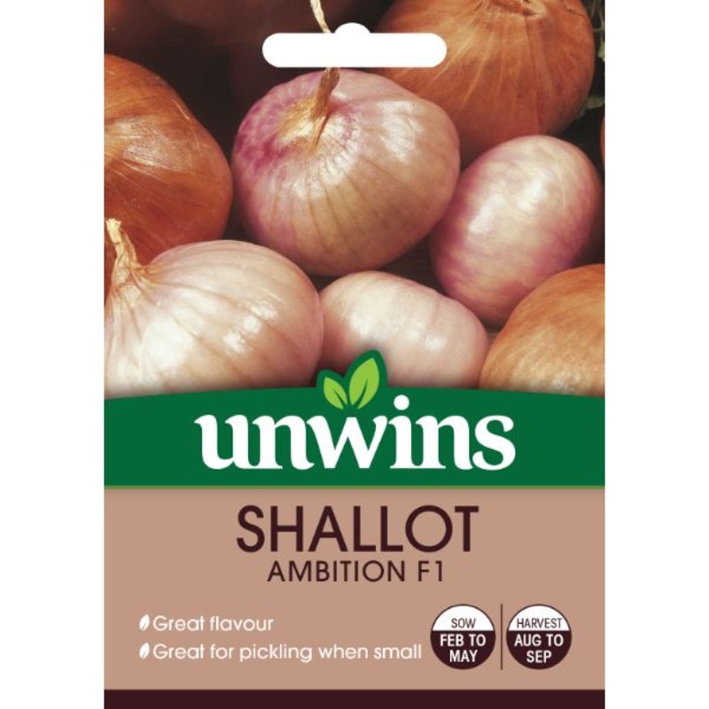 Unwins Seed Packet Shallot Ambition F1