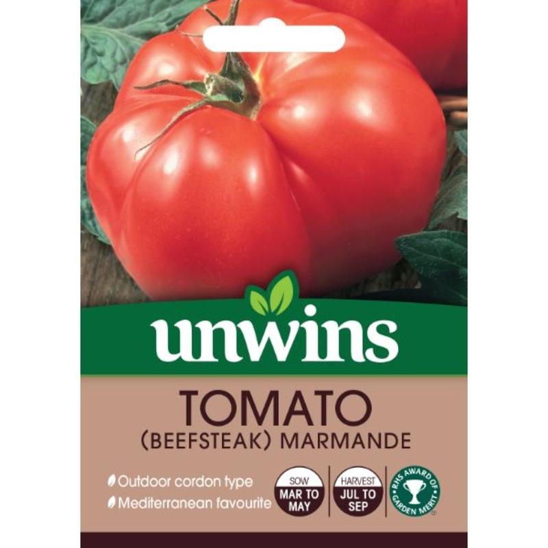 Unwins Seed Packet Tomato (Beefsteak) Marmande