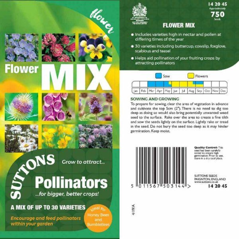 P & P – Pollinator Flower Mix
