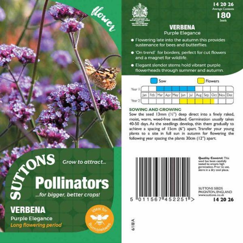 P & P – Verbena Purple Elegance