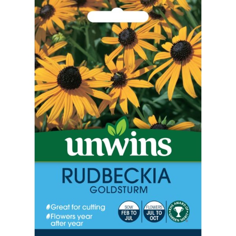 Unwins Seed Packet Rudbeckia Goldsturm