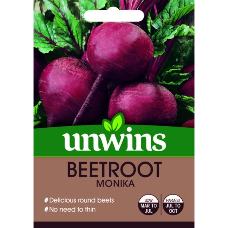 Unwins Seed Packet Beetroot (Round) Monika