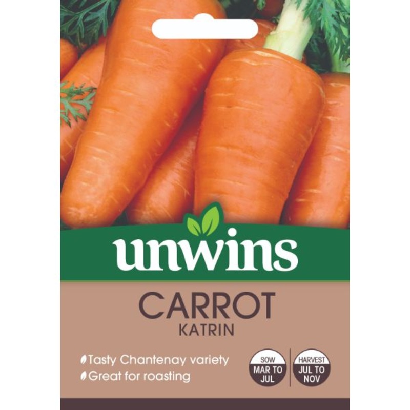 Unwins Seed Packet Carrot Katrin