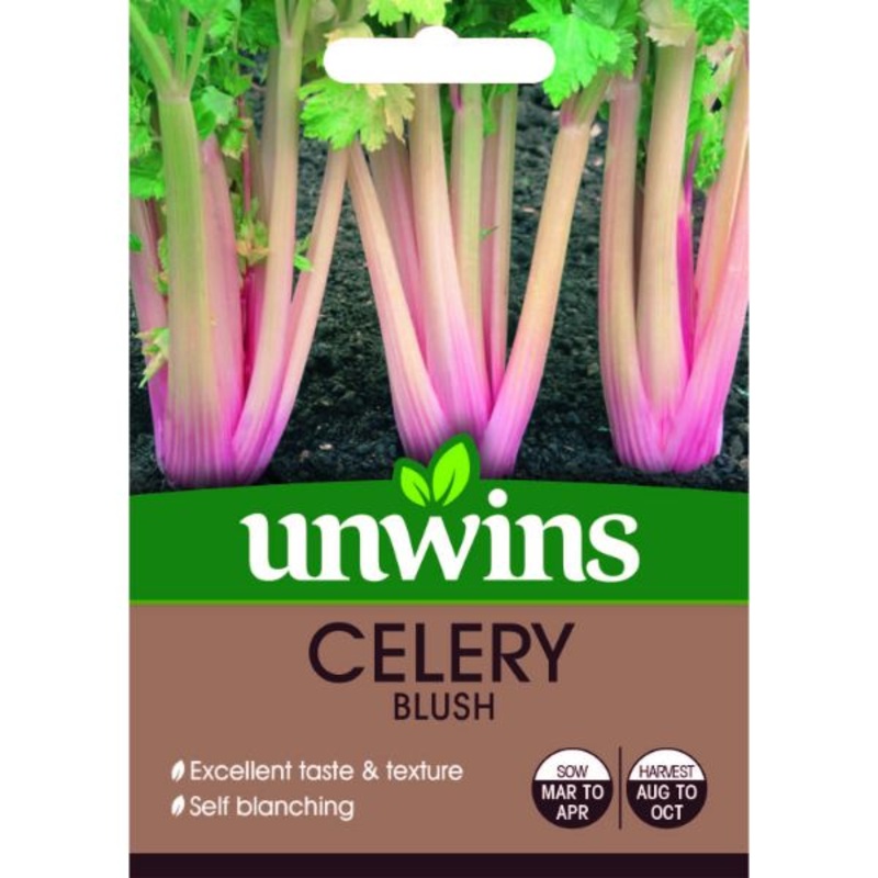 Unwins Seed Packet Celery Blush