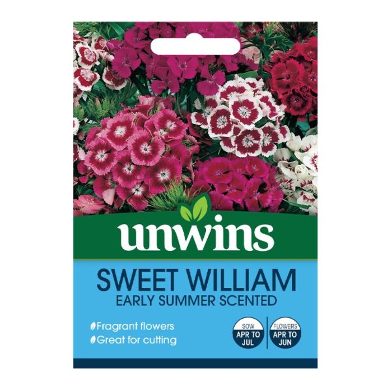 Unwins Seed Packet Sweet William Early Summer Scented