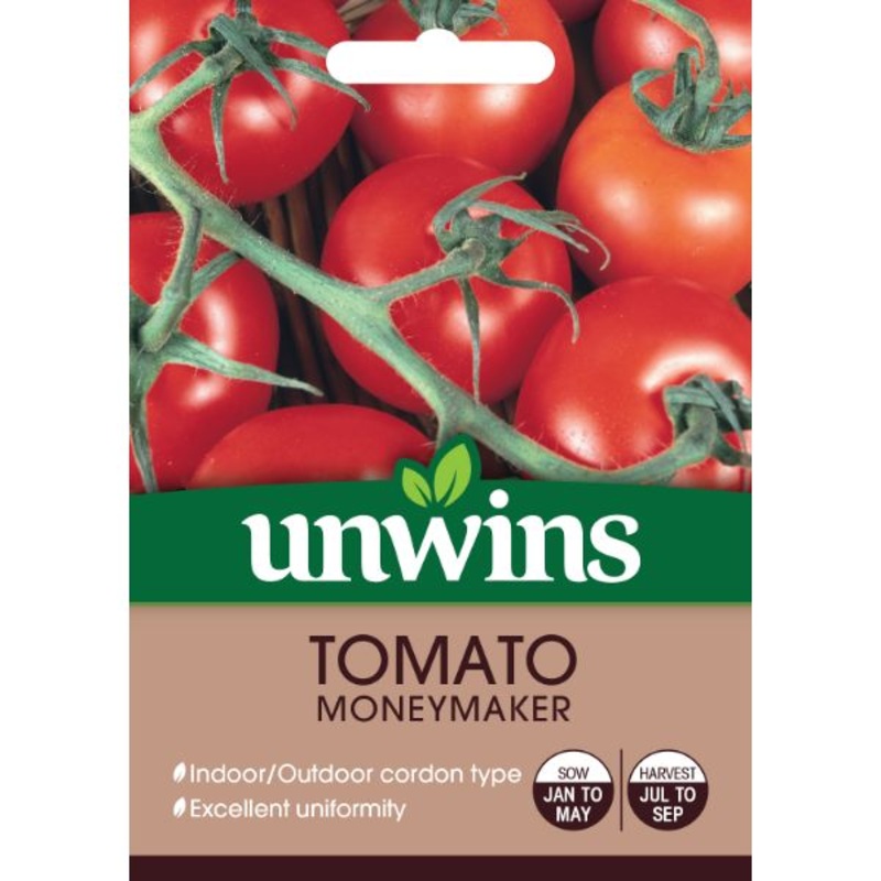 Unwins Seed Packet Tomato (Round) Moneymaker
