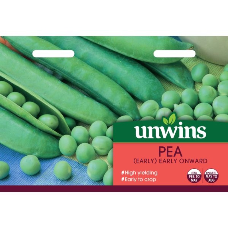 Unwins Seed Packet Pea (Early) Early Onward