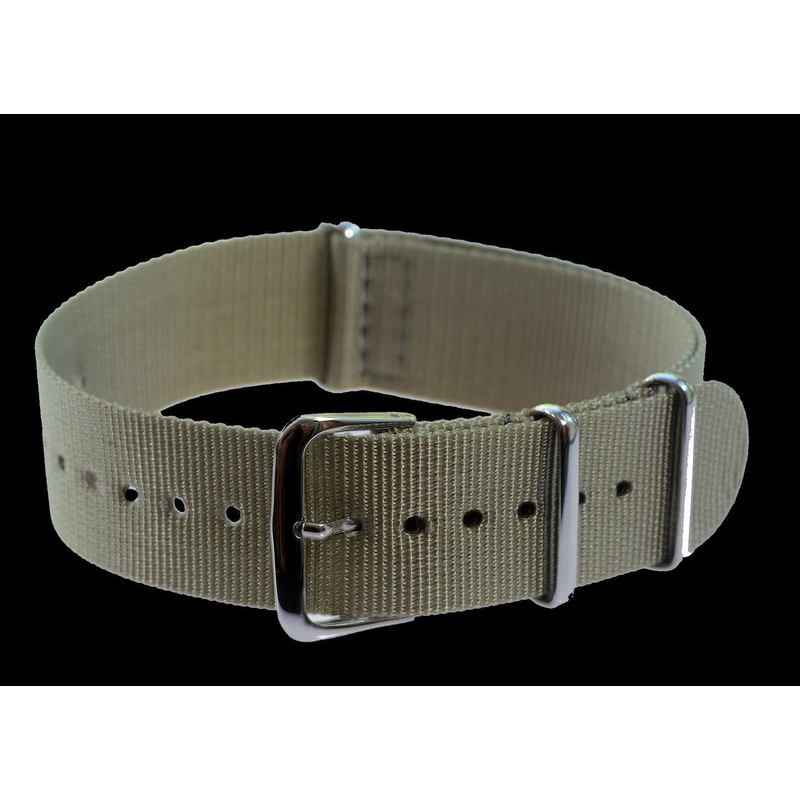 Grey Green NATO Military Watch Strap