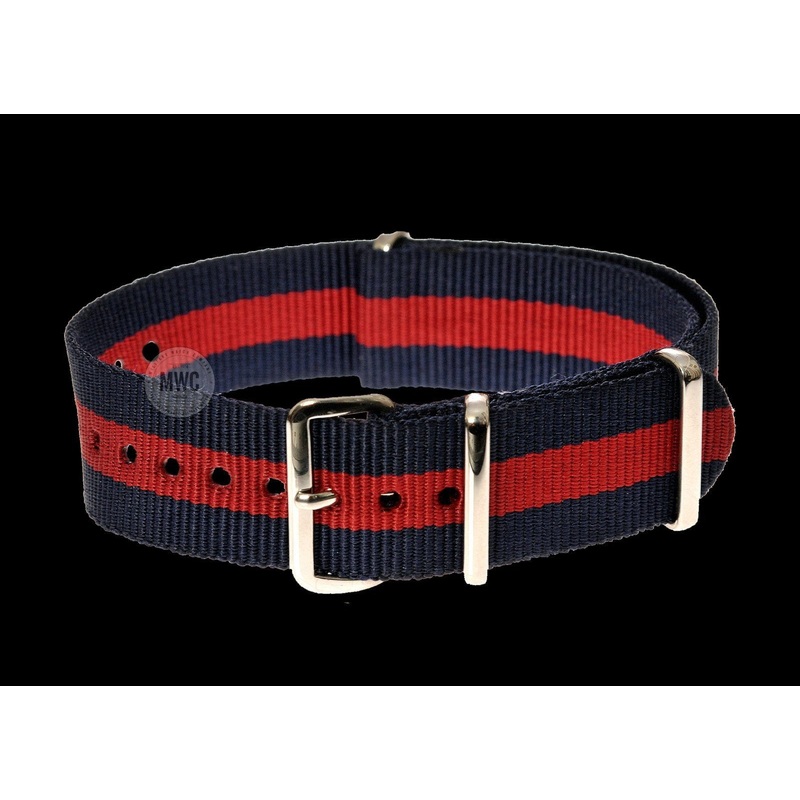 ‘Red and Navy’ (Guards Division) NATO Military Watch Strap