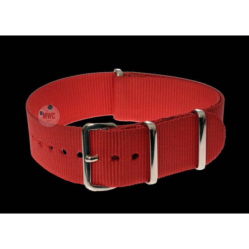 Red Royal Military Police RMP NATO Military Watch Strap