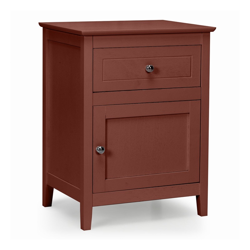 2-Tier Accent Table with Spacious Tabletop, Walnut