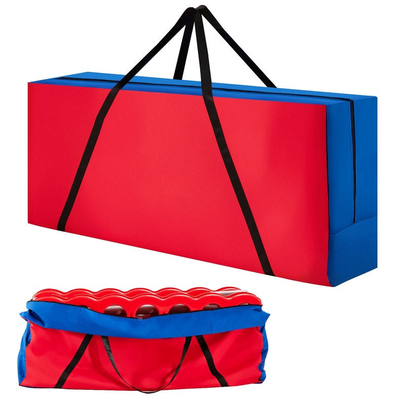 Carrying Bag for 4-to-Score Giant Game Set with Durable Zipper, Red