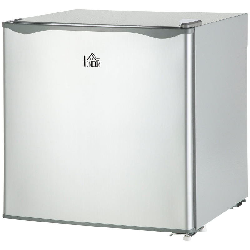 1.1 Cu. Ft. Mini Freezer, Compact, Reversible Door, Adjustable Temperature, Grey