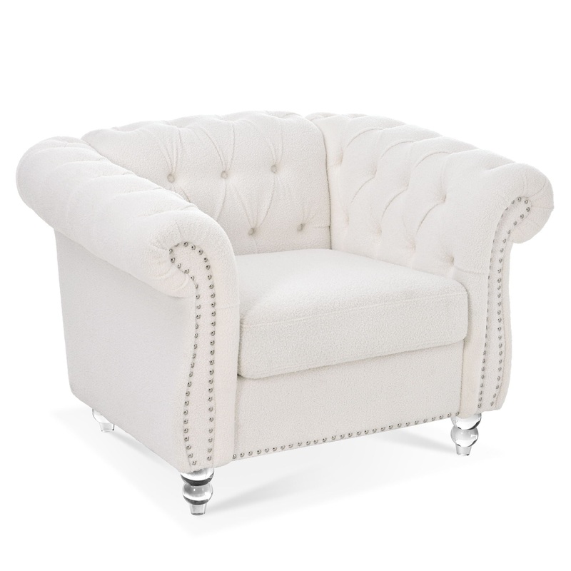 1 Seater Sofa For Living Room|White|Dark Gray|Red